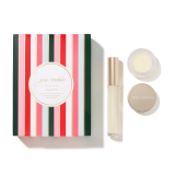 jane iredale Sugar & Ice Lip Scrub ja Hydrating Gloss Duo komplekt huulehoolduseks