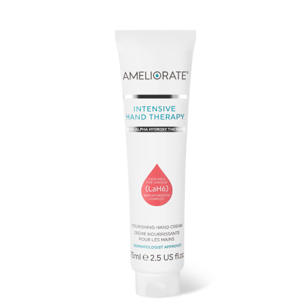 AMELIORATE Intensive Hand Therapy Rose kätekreem kuivale ja kahjustatud nahale, 75 ml