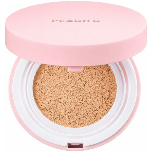 Peach C Focus On Air Velvet Cushion SPF 50+ PA++++ jumestuspadi, toon: 02 Beige, 15 g Peach C Focus On Air Velvet Cushion SPF 50+ PA++++ jumestuspadi, toon: 02 Beige, 15 g