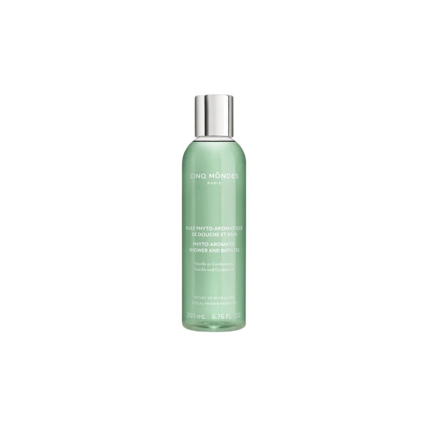 Cinq Mondes Phyto-Aromatic Natural Ingredients Aromatic Cleansing & Moisturising Shower Oil Body All Skin Types, 200 ml Cinq Mondes Phyto-Aromatic Natural Ingredients Aromatic Cleansing & Moisturising Shower Oil Body All Skin Types, 200 ml