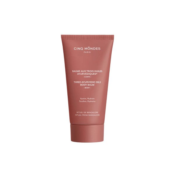 Cinq Mondes Three Ayurvedic Hydrating & Nourishing & Regenerating Body Balm Body Day & Night, 150 ml Cinq Mondes Three Ayurvedic Hydrating & Nourishing & Regenerating Body Balm Body Day & Night, 150 ml
