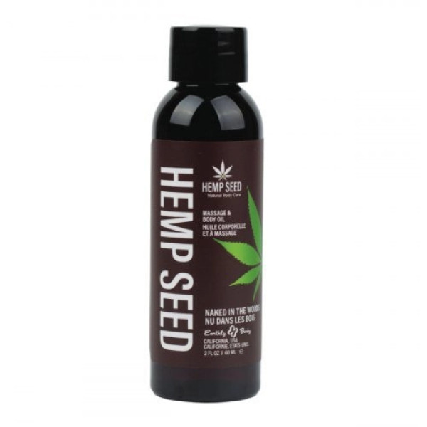 Hemp Seed Naked in the Woods Massage Oil massaaži kehaõli, 60 ml Hemp Seed Naked in the Woods Massage Oil massaaži kehaõli, 60 ml