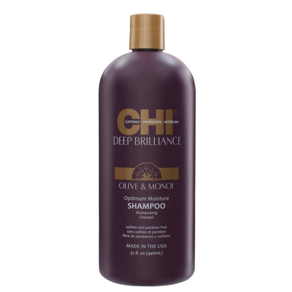 CHI Deep Brilliance šampoon oliivi- ja monoõliga, 946 ml