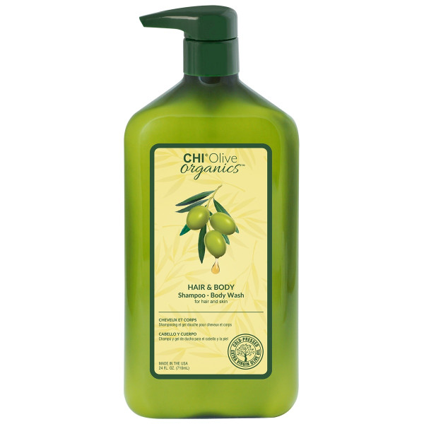 CHI OLIVE ORGANIC šampoon ja kehapesuvahend 340 ml