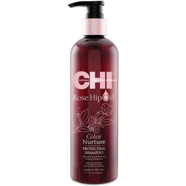 CHI Rose Hip Oil šampoon värvitud juustele kibuvitsaõliga, 739 ml