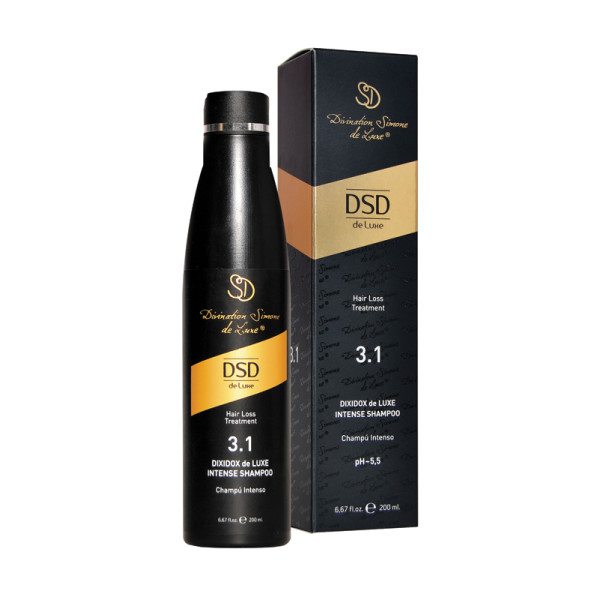 DSD Deluxe Dixidox de Luxe Intense Shampoo DSD 3.1 intensiivne šampoon, 200 ml