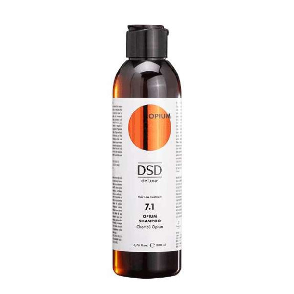 DSD Deluxe Opium Shampoo juuksešampoon platsenta ekstraktiga, juuste väljalangemise vastu, 200 ml