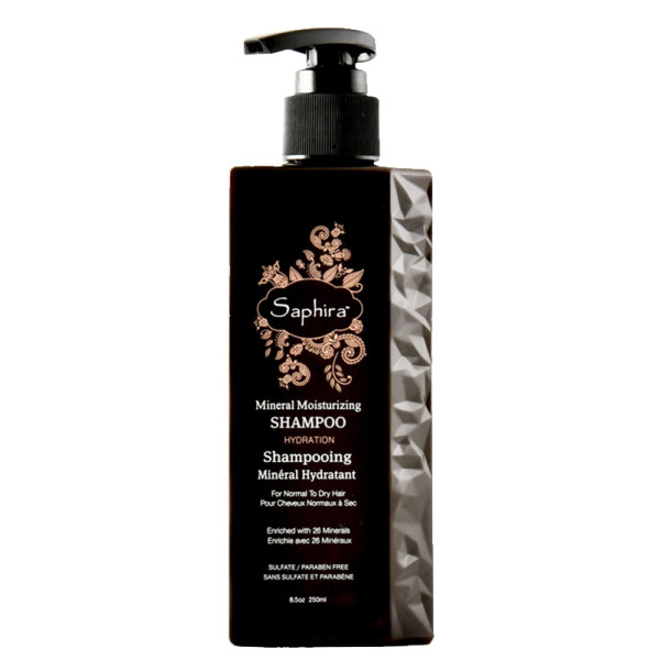 Saphira Mineral Moisturizing Shampoo Surnumere mineraalidega niisutav šampoon juustele, 250 ml