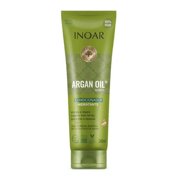 INOAR Argan Oil Conditioner - intensiivselt niisutav palsam argaaniaõliga, 240 ml