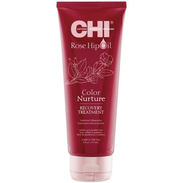 CHI Rose Hip Oil taastav mask värvitud juustele kibuvitsaõliga, 237 ml