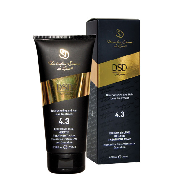 Dixidox de Luxe Keratin Treatment Mask DSD 4.3 DSD Deluxe taastav mask keratiiniga, 200 ml