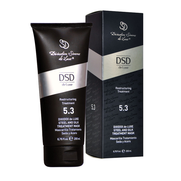 DSD Deluxe Dixidox de Luxe Terase-Siidihooldusmask DSD 5.3 intensiivne taastav mask siidiga, 200 ml