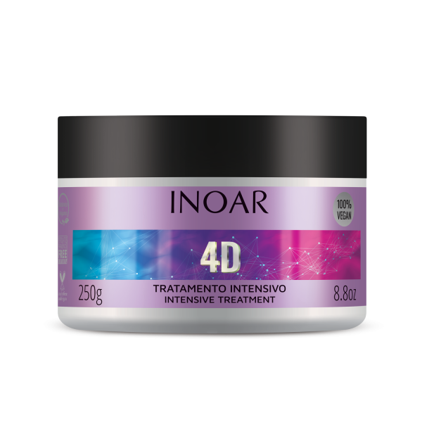 INOAR 4D Mask - 4-mõõtmeline mask, 250 g