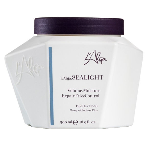 L'Alga Sealight Mask volüümi andev mask õhukestele juustele, 500 ml