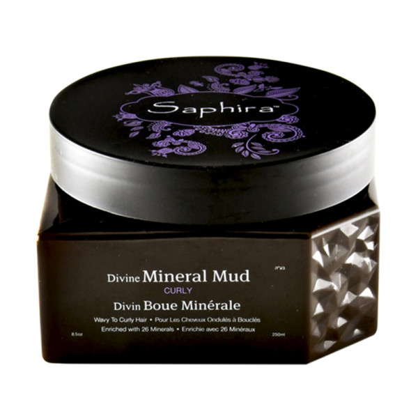 Saphira Divine Mineral Mud mask-mineraalmuda juustele, intensiivselt niisutav, särisestele juustele, 250 ml