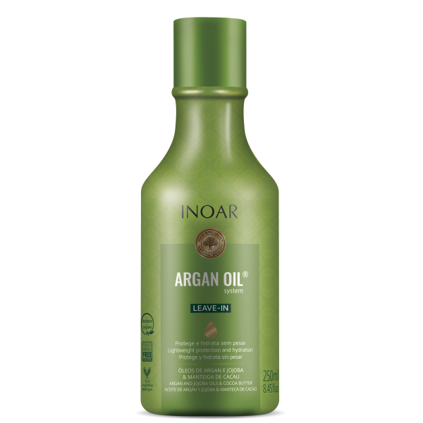 INOAR Argan Oil Leave-in - pähejäetav palsam argaaniaõliga, 250 ml