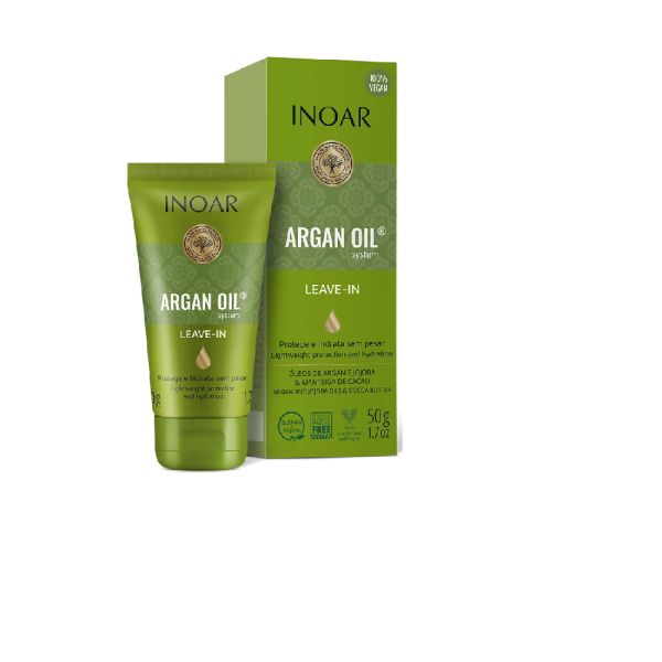 INOAR Argan Oil Leave-in - pähejäetav palsam argaaniaõliga 50 ml