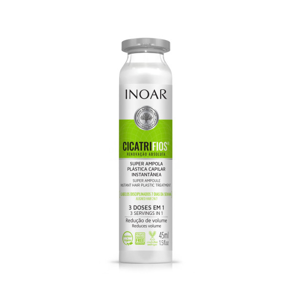 INOAR CicatriFios Super Ampoule - juuksestruktuuri taastav ampull, 45 ml