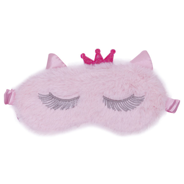 Be OSOM Hot & Cold Eye Mask soojendav/jahutav silmamask - magamisprillid, roosad, karvaga