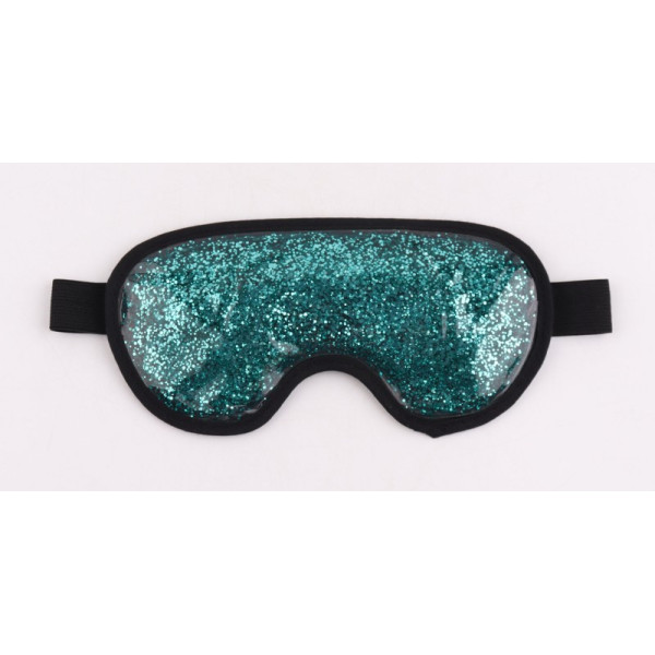 Be OSOM Hot & Cold Glitter Eye Mask Sinine soojendav/jahutav silmamask - uneprillid, sinine