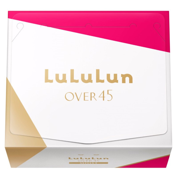 LuLuLun Over 45 Camellia 32 Pack ühekordselt kasutatavate intensiivselt niisutavate ja vananemisvastaste näomaskide komplekt, 32 tk.