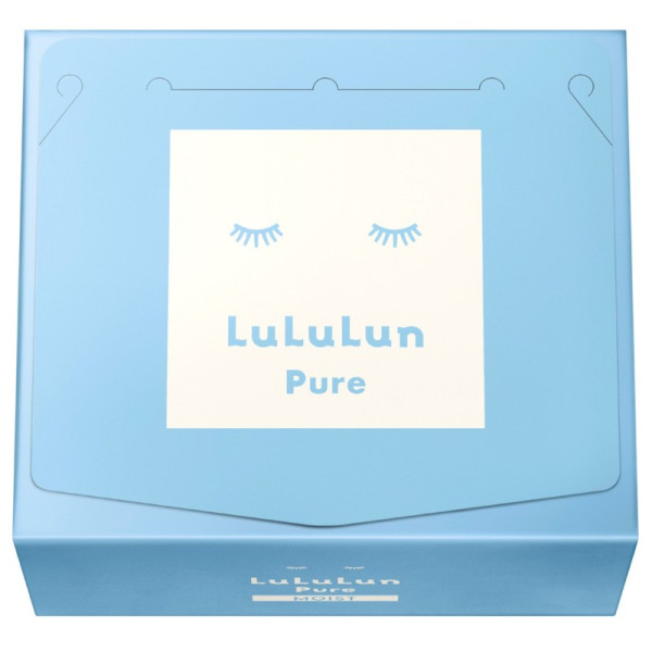 LuLuLun Pure Moist Mask 32 Pack komplekt intensiivselt niisutavaid ühekordseid näomaske, 32 tk.