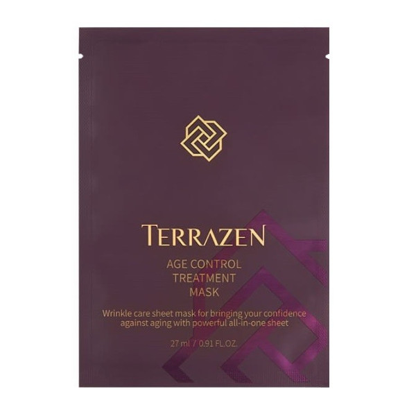 Terrazen Age Control Treatment Mask leht, pinguldav näomask küpsele näonahale, 27 ml