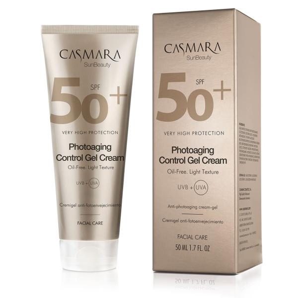 Casmara Photoaging Control Gel Cream SPF 50 Selenic näokreem SPF-iga, 50 ml