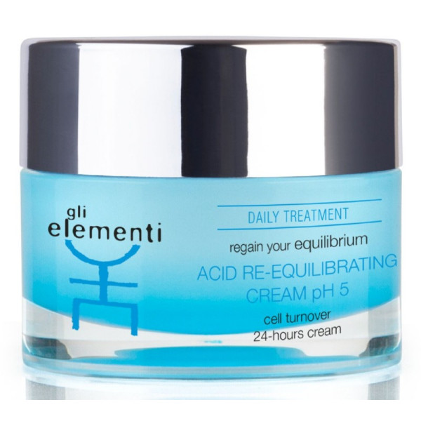 Gli Elementi Acid Re-Equilibrating Cream pH 5 taastav näokreem, 50 ml