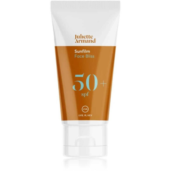 Juliette Armand Sunfilm Face Bliss 50+ SPF näokreem 50+SPF-ga, 55 ml