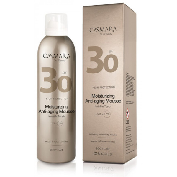 Casmara Moisturizing Anti-Aging Mousse niisutav kehavaht SPF-iga, 200 ml