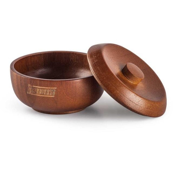 Naturaalsest puidust habemeajamiskauss Beardburys Wooden Bowl