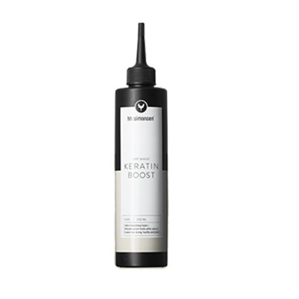 HH Simonsen KERATIN BOOST keratiini täiteaine Nourishing Styler sirgendajale, 250 ml