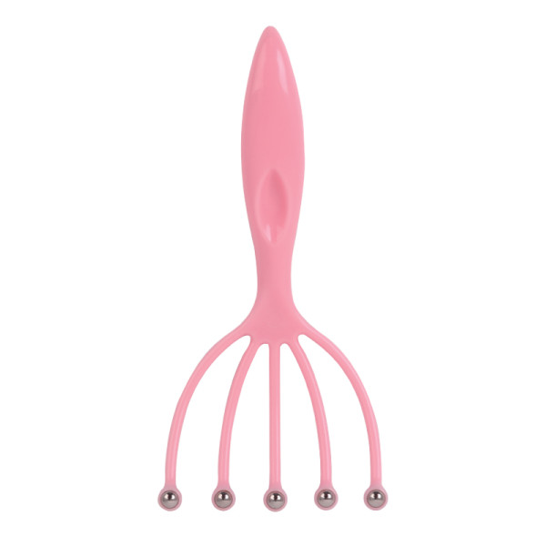 Be OSOM Five Claw Head Massager, roosa