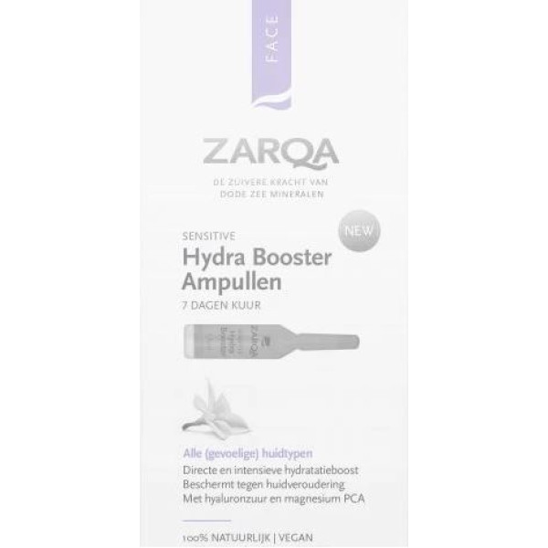 Zarqa Hydra Booster ampullid, 7-päevane hooldus