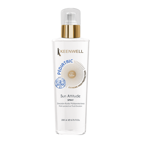 KEENWELL SUN ATTITUDE päikesekaitsevedelik lastele SPF 50, 200 ml