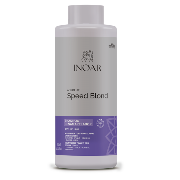 INOAR Absolut Speed Blond Shampoo šampoon blondidele juustele 800 ml