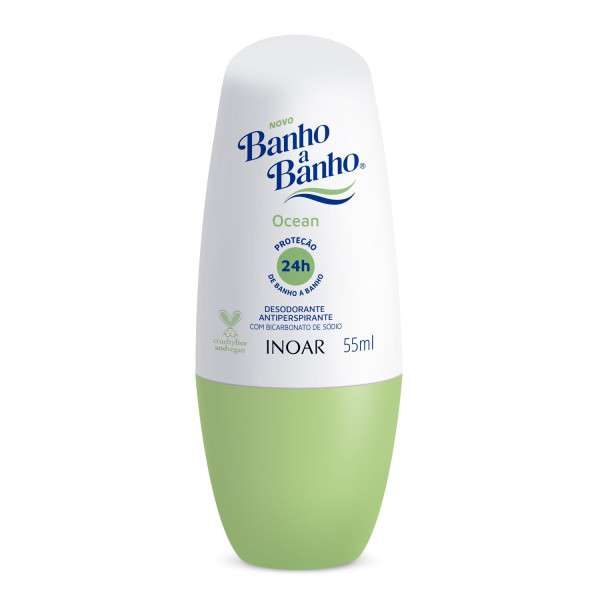 INOAR Banho a Banho Ocean rulldeodorant, 55 ml