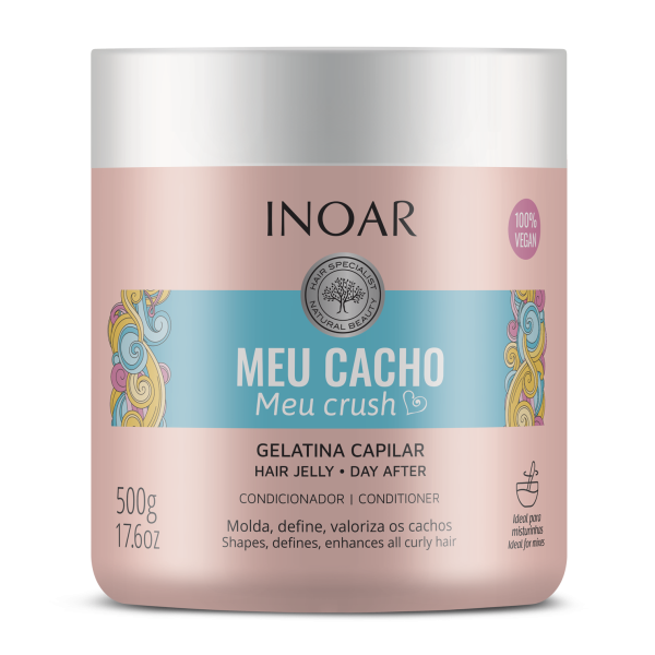 INOAR Meu Cacho Meu Crush Hair Jelly lokigeel, 500 g