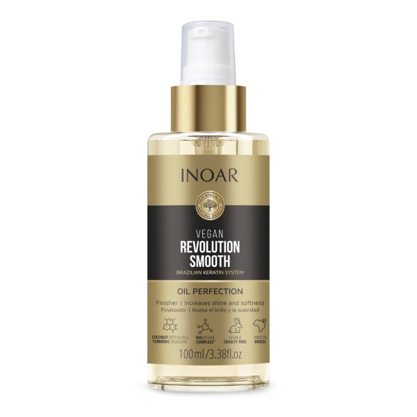 INOAR Vegan Revolution Smooth Oil Perfection viimistlev juukseõli, 100 ml