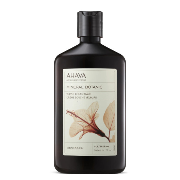 AHAVA Mineral Botanic Velvet Cream Wash Hibiscus & Fig kreem kehapesuvahend, 500 ml