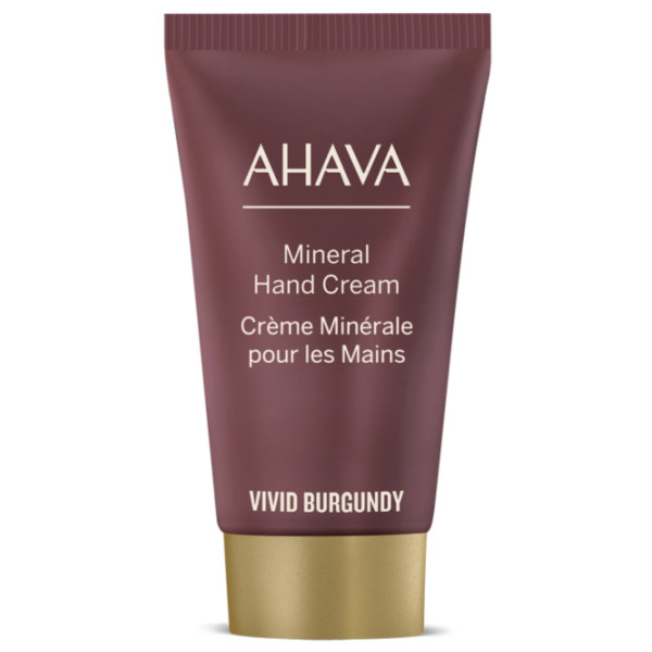 AHAVA Mineral Hand Cream Vivid Burgundy kätekreem, 40 ml