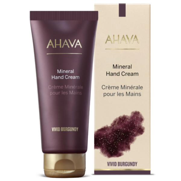 AHAVA Mineral Vivid Burgundy kätekreem, 100 ml