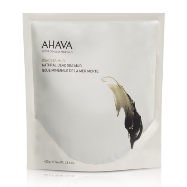 AHAVA Natural Dead Sea Body Mud Natural Surnumere muda, 400 g