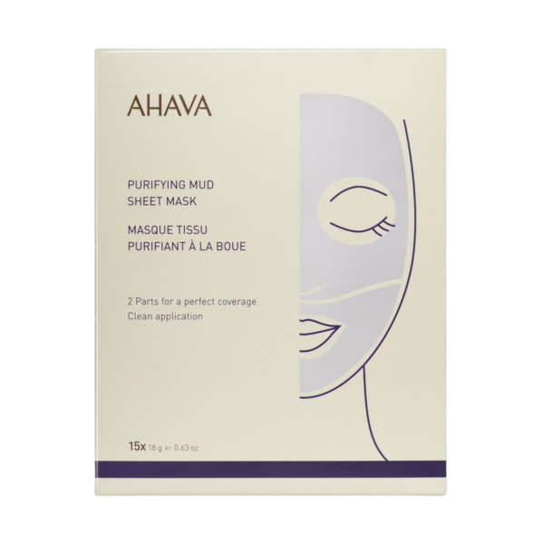 AHAVA Purifying Mud Sheet Mask, 1 tk.