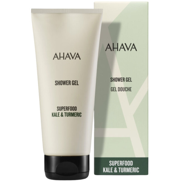 AHAVA dušigeel - Kale & Turmeric dušigeel, 200 ml