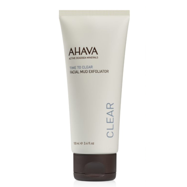 AHAVA Time To Clear Facial Mud Exfoliator mudakoorija näole, 100 ml