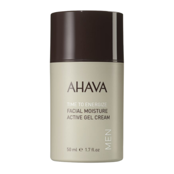 AHAVA Time To Energize Men's Facial Moisture Active Gel Cream niisutav geelkreem meestele, 50 ml