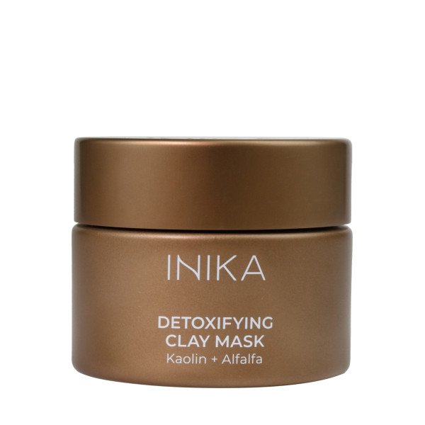 INIKA Organic Detoxifying Clay Mask detoksifitseeriv savi näomask, 50 ml