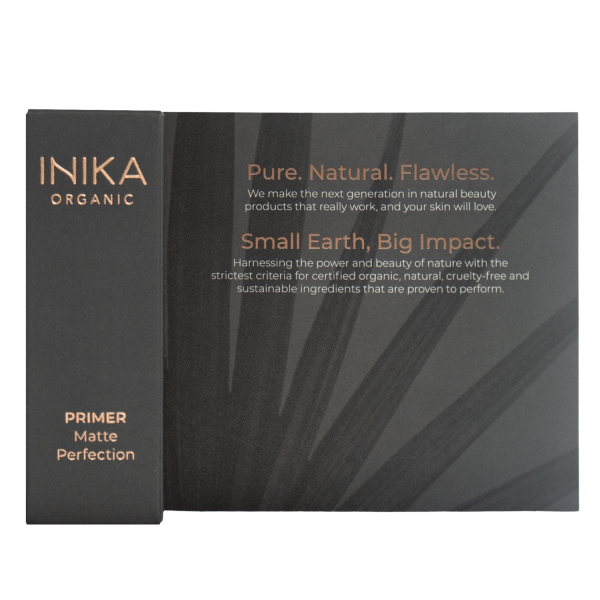 INIKA Organic Primer Matte Perfection sertifitseeritud orgaaniline mati efektiga meigialus, 4 ml